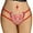 Red, variant on YDFCWXW Butterfly Thong, Lace Sexy Cheeky Brief for Women, See Through Panties Blue, L