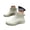 White, variant on Men's Deck Boots, Waterproof Ankle Rain Boots with Anti-Slip Traction
