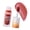 Sunset Nectar, variant on RUBY VIBE CO JuicyKiss Lip Oil, Crystal Glow, Hydrating Lip Oil with High-Gloss Shine, 0.25 fl. oz
