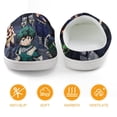 thumbnail image 5 of My Hero Academia Animation Kid's Cotton Slippers Winter Warm Soft Plush Slippers with Rubber Sole Non-Slip Indoor Outdoor Slip on Shoes Fluffy House Slippers For Boys Girls Teen, 5 of 8