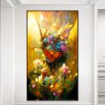 thumbnail image 1 of Cuadros Decorativos 5D bricolaje taladro redondo completo diamante pintura mariposa decoración del hogar (A7626) Wdftyju de costura negro 4 estilos, 1 of 7