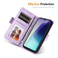 thumbnail image 5 of For Xiaomi Redmi 14C 4G Starry Sky Pattern PU Leather Case Wallet Shockproof Phone Cover with Screen, 5 of 5