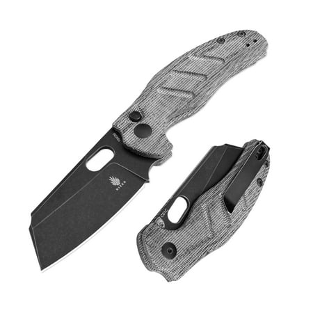 Kizer Pocket Folding Knife C01C 154CM Steel Micarta Handle Handle Pocket Knife V4488BC1