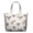 Hen, variant on Hen and Egg Design Weekender Bag, Rooster and Chick Print Travel Duffel, Floral Farmhouse Tote for Rural and Artistic Style Fans