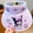 Kuromi, variant on Cute Hello Kitty My Melody Hat Cartoon Sun Hat Summer Sun Protection Kuromi Sky Top Sun Hat Holiday Gift