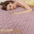 thumbnail image 6 of EuKer Washable Electric Blanket, 84" x 90" Queen Size Warm Blanket with 10 Heating Levels & 10 Time Settings, Pink, 6 of 7
