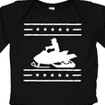 thumbnail image 4 of Inktastic Snowmobile Gift Silhouette Boys or Girls Long Sleeve Baby Bodysuit, 4 of 5