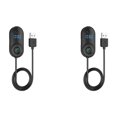 thumbnail image 1 of Receptor 5.0 Compatible Con Dientes Coche Adaptador USB AUX para Altavoz Manos Libres Color Azul, 1 of 9