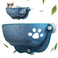 thumbnail image 4 of OJSFQUFP 20.5in Cat Window Suction Cup Cat Window Seat Breathable Cat Bed with Cutout Mounted Window Cat Shelf, 4 of 7