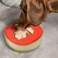 thumbnail image 6 of P.T. Supply Co. Red Small Strawberry Shaped Silicone Pet Bowl with Non-Slip Suction Base, 6 of 7