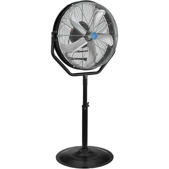 Continental Dynamics 24"" Internal Oscillating Pedestal Fan 3 Speed 7765 CFM 215