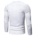 thumbnail image 4 of Qingpeng Men's Turtleneck Shirt Long Sleeve Pullover Shirt Basic Slim Fit Top, 4 of 4