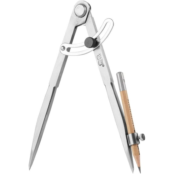 Mr. Pen- Professional Compass for Woodworking, 8 Inch Compass with Wing