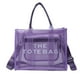 thumbnail image 2 of (Tabletas Fragancia) Bolso Pvc Con Letras Informales A La Bolso Hombro para Mujer 8889 Morado, 2 of 9