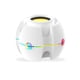 thumbnail image 3 of Altavoz 5W Tarjeta TF Bluetooth compatible Subwoofer extraíble recargable Caja de sonido RGB Interior Oficina Dormitorio Reproductor de música Blanco Vogacara EL018305-01B, 3 of 6