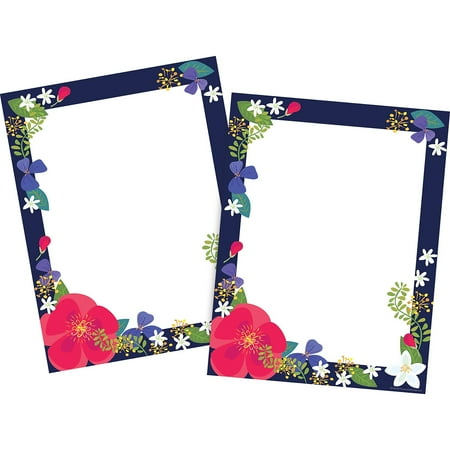 UPC: 0704068038806 | Barker Creek Petals Computer Paper 8 ½ x 11  100 Sheets/Set BC3880