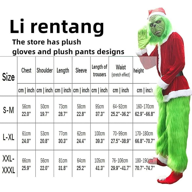 casapre Christmas Green Furry Adult Pants Funny Cosplay Costume Props Santa  Costume Green Pants for Adult : Clothing, Shoes & Jewelry 