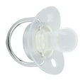 thumbnail image 4 of Silicone Baby Pacifier Silver A-Z Letters Safe BPA Free One Piece Seamless Pacifier with Lid for Infant 6-18 Months, 4 of 7