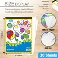 thumbnail image 2 of BAZIC Doodle Pad 50 Sheets 9"x12" Doodling Drawing Pads Papers, 4-Pack, 2 of 7