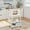 White, variant on [Rolling Microwave Cart] Guang Sheng Pu 3-Tier Rolling Microwave Cart 23.7'' | Small Space Kitchen Utility Cart With Wheels, 4 Colors, Perfect Christmas Gift