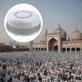 thumbnail image 2 of Muslim Kufi Hat For Men Islam Prayer Lightweight Embroidery Skull Cap Turban, 2 of 4