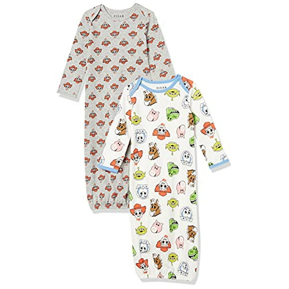 Disney Marvel Star Wars Baby Boys Sleeper Gowns, Pack of 2, Toy Story Play Nice, 6 Months