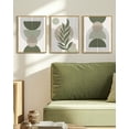 thumbnail image 3 of SHENIFY Boho Wall Art Botanical Modern Decor Minimalist Bohemian Abstract Geometry Prints Living room 11x14in3pcs Neutral Framed, 3 of 7