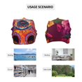 thumbnail image 7 of Rocae Vintage Patterned Skull for Beanies Hats for Men Women Warm Chunky Knit Hats Winter, 7 of 7