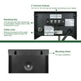 thumbnail image 4 of GKOplus ETL Listed 300W Low Voltage Transformer for Landscape Lighting with Timer and Photocell Sensor, 120V AC to 12V/14V AC Power Pack, Fully Encapsulated Toroid Core, CEC VI Certified, 4 of 5