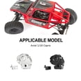 thumbnail image 1 of Baohd RCGOFOLLOW Aluminum Alloy Silent Performance Gear Box Silent Performance Rc Gear Box For 1/18 Axial Capra RC Car Accessories Silver, 1 of 6