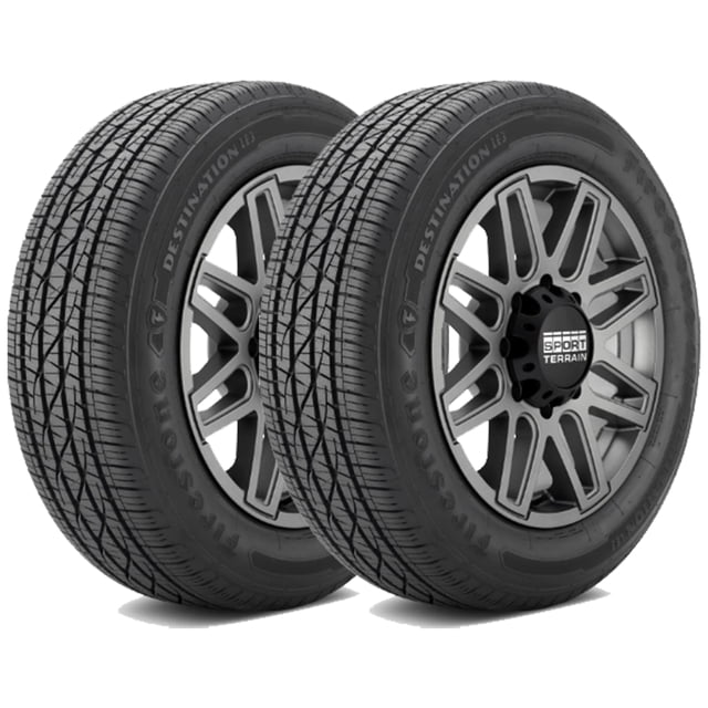 Kit De 2 Llantas 225/65r17 Destination Le3 Firestone 102h