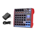 thumbnail image 4 of Graflsoa Muslady AG-6 Bluetooth Mixer with USB & MP3 Input, 6-Channel Audio Mixing for Karaoke, Recording, and Live Streaming, Compact Design with Phantom Power & Effects Control, 4 of 6