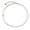 White Gemstone, variant on Colorful Crystal Beaded Necklace for Women Gold-Toned Boho Rainbow Natural Stone Beaded Choker Necklaces Adjustable Bohemian Gemstone Beads Jewelry for Summer Beach Wedding