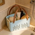 thumbnail image 6 of HOARBOEG Portable Shower Caddy, Foldable Travel Organizer with Wet & Dry Compartments, Hanging Bath Storage Basket for Toiletries, Gym, Camping, Dorm Room, 6 of 6