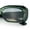 Green - Grey Beige, variant on Womens Beveled Thick Plastic Narrow Rectangle Mod Fashion Sunglasses All Black