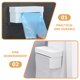 thumbnail image 3 of EXHUMKY 2Ud Caja Guardabolsas Plásticas Para Cocina Almacenamiento Con Montaje En Pared, 3 of 8