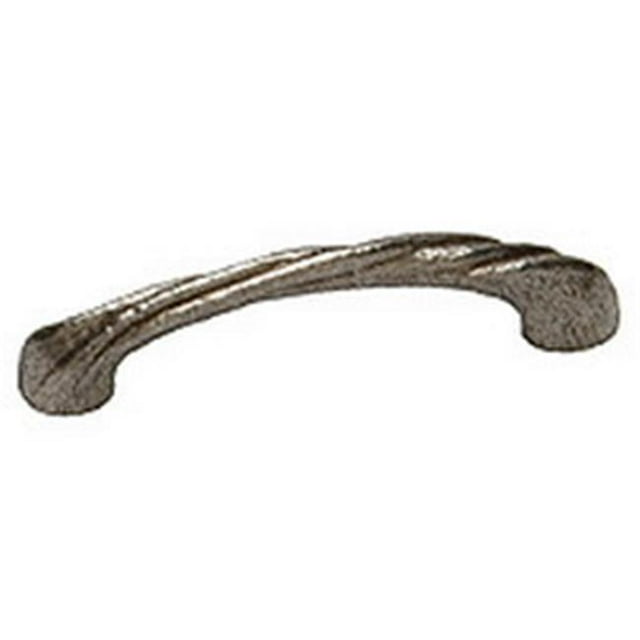 Premier Hardware Designs PHDP-18-PN 3 Inch Twist Cabinet Pull, Polished Nickel