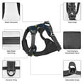 thumbnail image 3 of Vsdgher Funny Spaceships Pattern Dog Harness,No Pull Pet Harness with Soft Padded Handle,Adjustable Reflective Vest with 2 Buckles,4 Slide Buckles,S-XL Large, 3 of 5