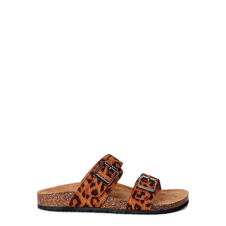 tru footbed slides band walmart