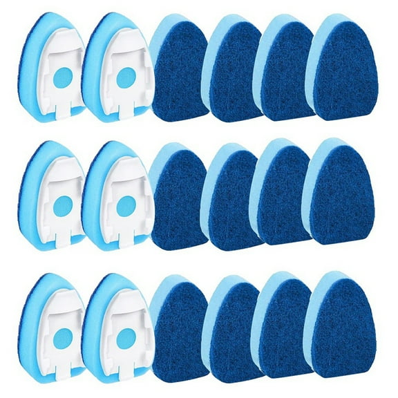 Dish Wand Refills Sponge Heads,Non Scratch Dishwand Refill Heavy Duty Replacement Head, Soap Dispensing Scrubbers 18pcs