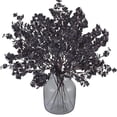 thumbnail image 3 of Xiao Hua Paquete de 6 flores artificiales de seda europeas para decoración de bodas, fiestas, ramos de tacto real, bricolaje, hogar y jardín (rojo), 3 of 5