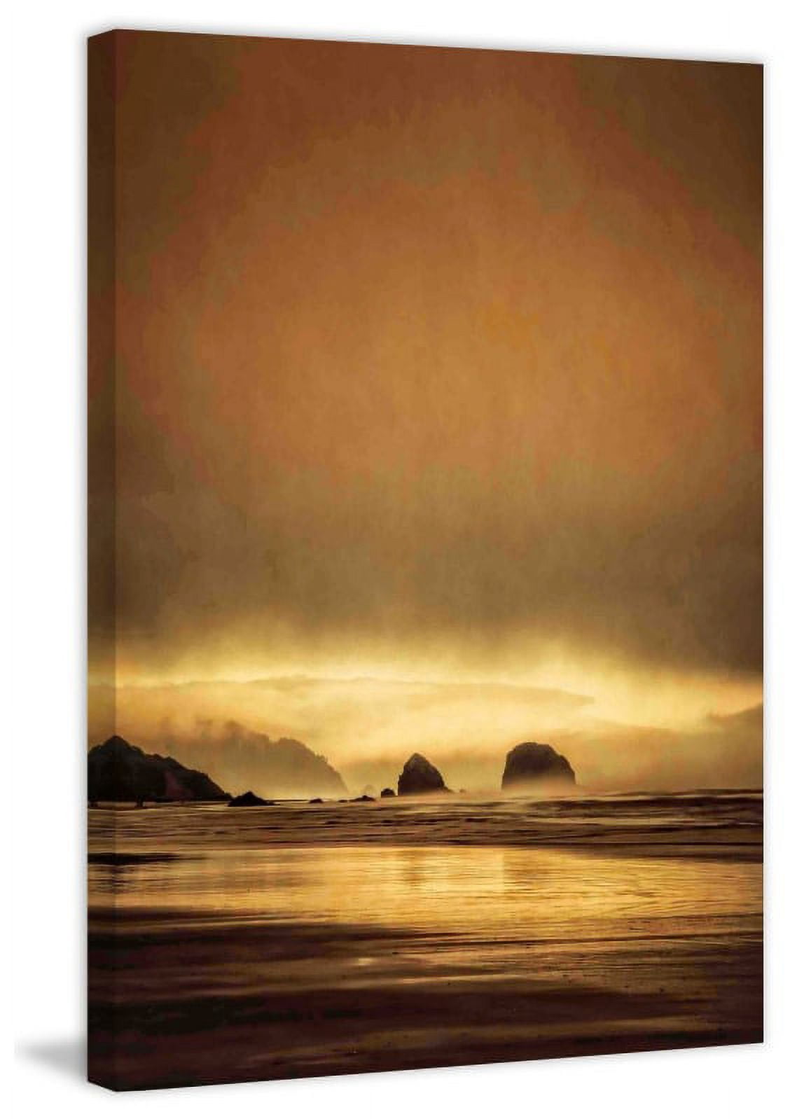Marmont Hill "Lone Tree at Sunset" Painting Print on Canvas