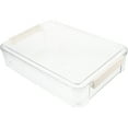 thumbnail image 1 of File Box A4 Document Storage Box Clear File Container Photos Storage Box Certificate Storage Case, 1 of 8