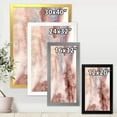thumbnail image 4 of Designart 'Pastel Abstract With Pink Blue and Dark Red Spots' Modern Framed Art Print, 4 of 4