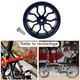 thumbnail image 5 of Paquete de 2-4 Componentes de Rueda de Plegable de Aleación de Aluminio para Birdy Negro 2 piezas shamjiam Rueda fácil de bicicleta plegable, 5 of 7
