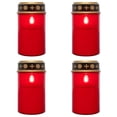 thumbnail image 1 of Velas Led Solares Luz Impermeable Vela Conmemorativa Electrónica Cementerio Luces De Té Decorativas Para Jardín Al Aire Libre 4 Uds Eigraketly HA046052-01, 1 of 6