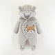 thumbnail image 3 of 0 3 6 9 12 meses Peleles para bebés recién nacidos Lindo alce navideño de peluche Mono para niña Otoño Invierno Ropa cálida para bebés, 3 of 5
