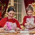 thumbnail image 2 of Billuyoard Navidad Santa Claus trineo alce pastel molde silicona decoración molde Navidad Chocolate galletas pudín molde herramienta Kits de decoración para fiestas Billuyoard HA038441-00, 2 of 6