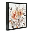 thumbnail image 4 of Stupell Industries Floral Impressions on White Plants & Flowers Painting Black Floater Framed Canvas Art Print Wall Art, 18 x 18, 4 of 10