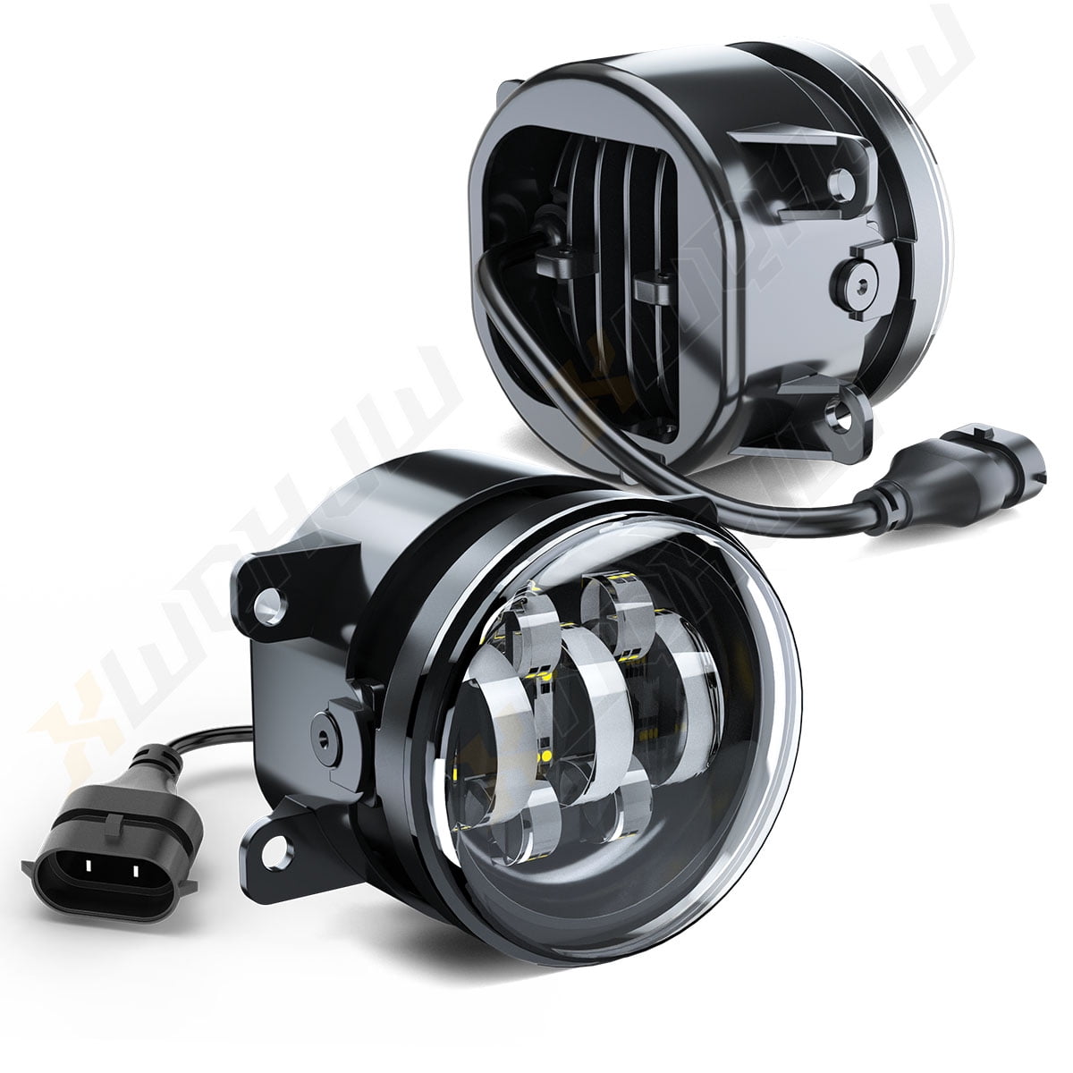 LED Bumper Clear Fog Light FOR Jeep Renegade 2015 2016 2017 2018 Driving Lamps